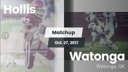 Matchup: Hollis vs. Watonga  2017