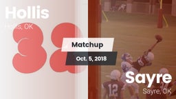 Matchup: Hollis vs. Sayre  2018