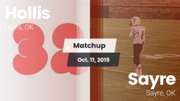Matchup: Hollis vs. Sayre  2019