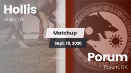 Matchup: Hollis vs. Porum  2020