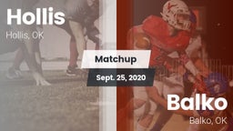 Matchup: Hollis vs. Balko  2020