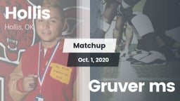 Matchup: Hollis vs. Gruver ms 2020