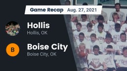 Recap: Hollis  vs. Boise City  2021