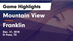 Mountain View  vs Franklin  Game Highlights - Dec. 21, 2018