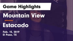 Mountain View  vs Estacado  Game Highlights - Feb. 15, 2019