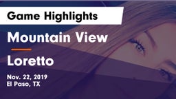 Mountain View  vs Loretto Game Highlights - Nov. 22, 2019