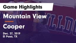 Mountain View  vs Cooper  Game Highlights - Dec. 27, 2019