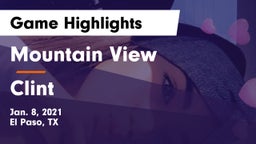 Mountain View  vs Clint  Game Highlights - Jan. 8, 2021