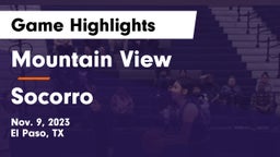 Mountain View  vs Socorro  Game Highlights - Nov. 9, 2023