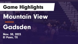 Mountain View  vs Gadsden  Game Highlights - Nov. 30, 2023