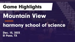 Mountain View  vs harmony school of science Game Highlights - Dec. 15, 2023