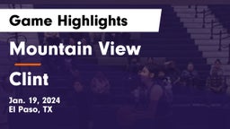 Mountain View  vs Clint  Game Highlights - Jan. 19, 2024