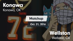 Matchup: Konawa vs. Wellston  2016