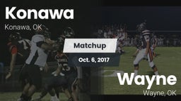 Matchup: Konawa vs. Wayne  2017