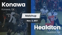 Matchup: Konawa vs. Healdton  2017
