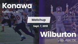 Matchup: Konawa vs. Wilburton  2018