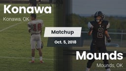 Matchup: Konawa vs. Mounds  2018