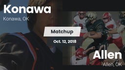 Matchup: Konawa vs. Allen  2018