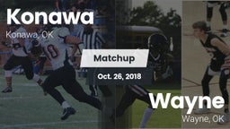 Matchup: Konawa vs. Wayne  2018