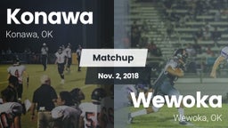 Matchup: Konawa vs. Wewoka  2018