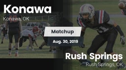 Matchup: Konawa vs. Rush Springs  2019