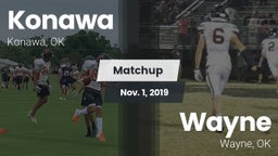Matchup: Konawa vs. Wayne  2019