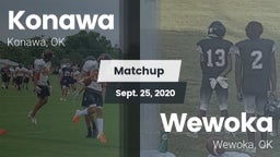 Matchup: Konawa vs. Wewoka  2020