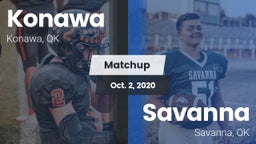 Matchup: Konawa vs. Savanna  2020