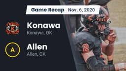 Recap: Konawa  vs. Allen  2020