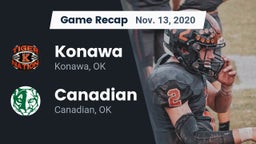 Recap: Konawa  vs. Canadian  2020