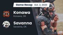 Recap: Konawa  vs. Savanna  2020