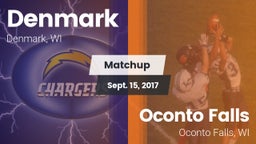 Matchup: Denmark vs. Oconto Falls  2017