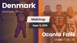 Matchup: Denmark vs. Oconto Falls  2019