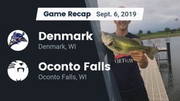 Recap: Denmark  vs. Oconto Falls  2019