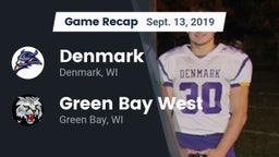 Recap: Denmark  vs. Green Bay West 2019