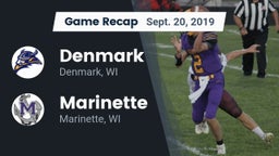 Recap: Denmark  vs. Marinette  2019