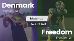 Matchup: Denmark vs. Freedom  2019