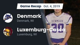 Recap: Denmark  vs. Luxemburg-Casco  2019