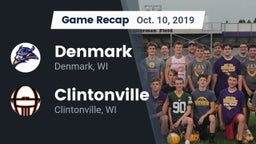 Recap: Denmark  vs. Clintonville  2019