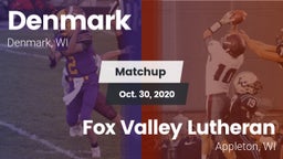 Matchup: Denmark vs. Fox Valley Lutheran  2020