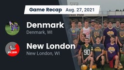 Recap: Denmark  vs. New London  2021