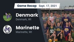 Recap: Denmark  vs. Marinette  2021