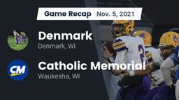 Recap: Denmark  vs. Catholic Memorial 2021