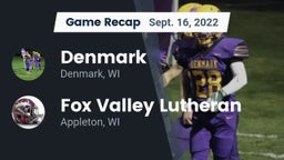 Recap: Denmark  vs. Fox Valley Lutheran  2022