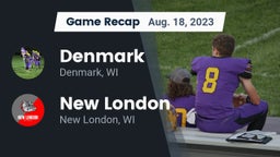 Recap: Denmark  vs. New London  2023