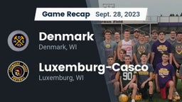 Recap: Denmark  vs. Luxemburg-Casco  2023