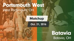 Matchup: Portsmouth West vs. Batavia  2016