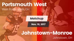 Matchup: Portsmouth West vs. Johnstown-Monroe  2017