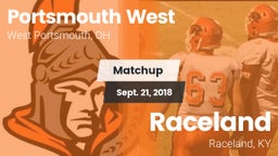 Matchup: Portsmouth West vs. Raceland  2018