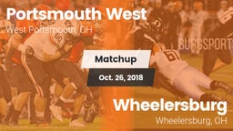 Matchup: Portsmouth West vs. Wheelersburg  2018